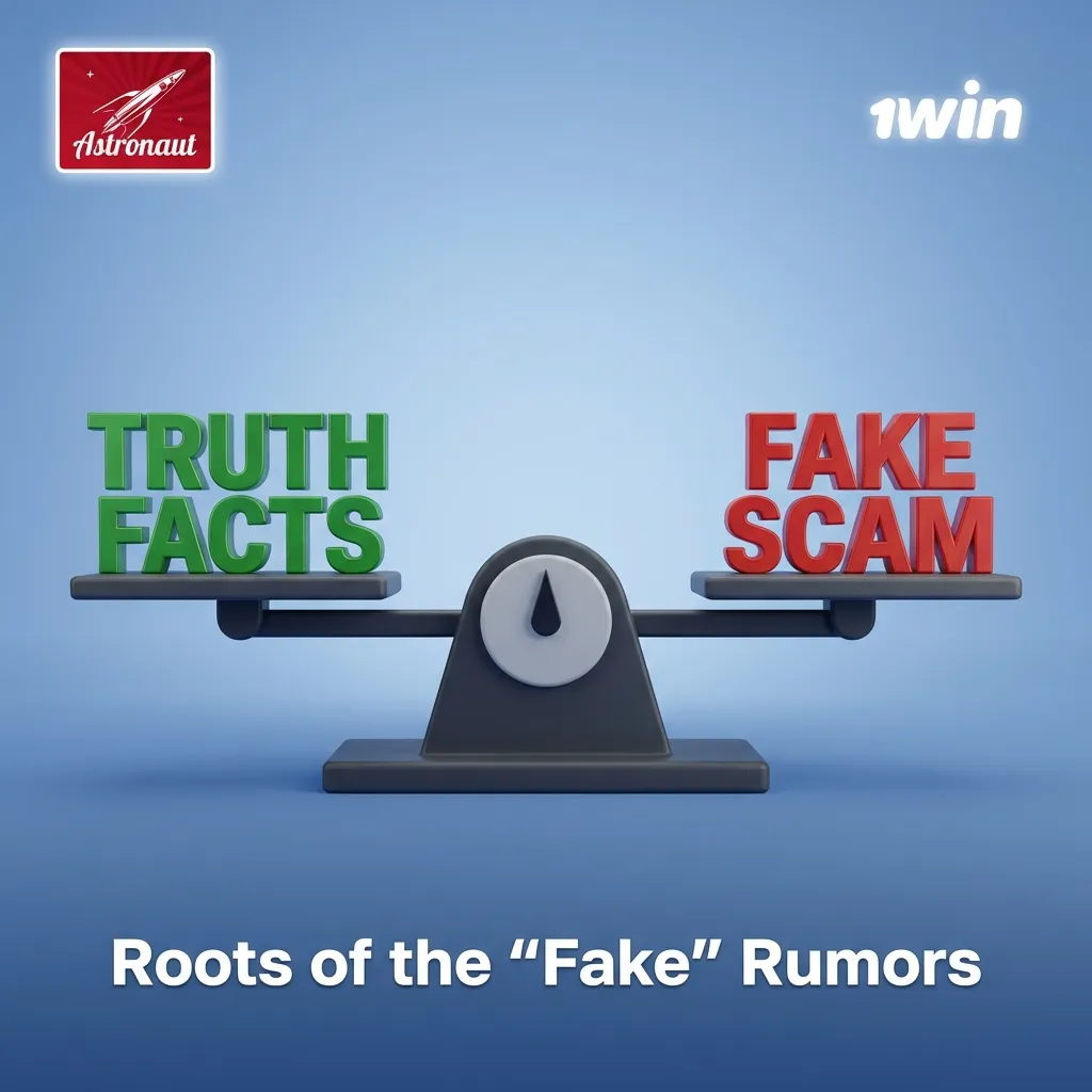 Factors behind 1win Astronaut fake rumors, including scams and aggressive marketing — 1win in India